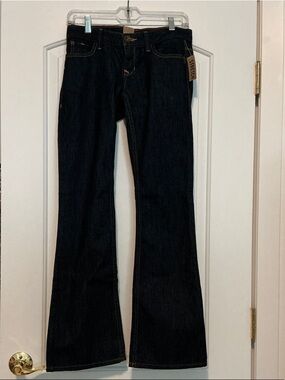 DKNY Dark Wash Time Square Low Rise Bootcut Leg Jeans